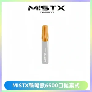 MISTX TE鴨嘴獸6500 Puffs抛棄式一次性抛棄式電子煙
